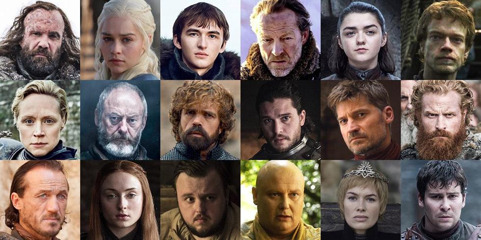 لیست برترین بازیگران و کاراکترهای سریال بازی تاج و تخت (Game Of Thrones)